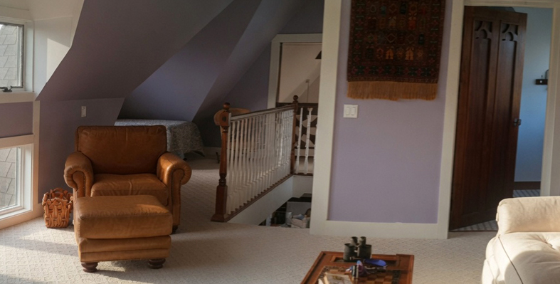 Upstairs suite bedroom